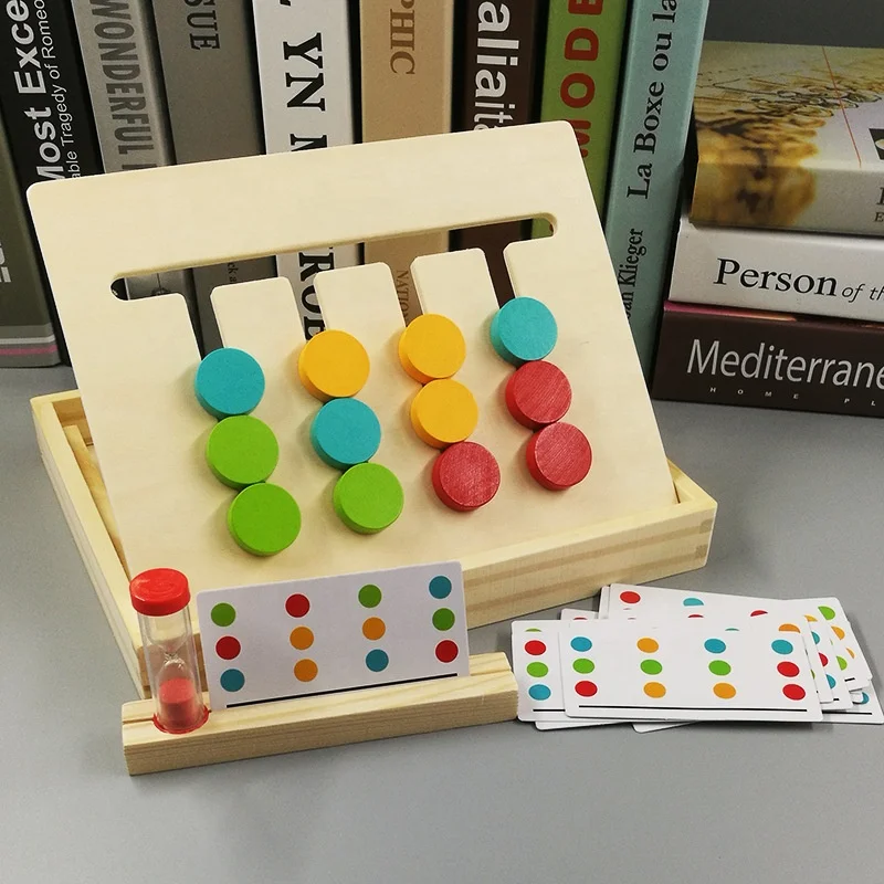 Деревянная Геометрическая головоломка-сортировка Математика Монтессори Дошкольное обучение обучающая игра Математические Игрушки