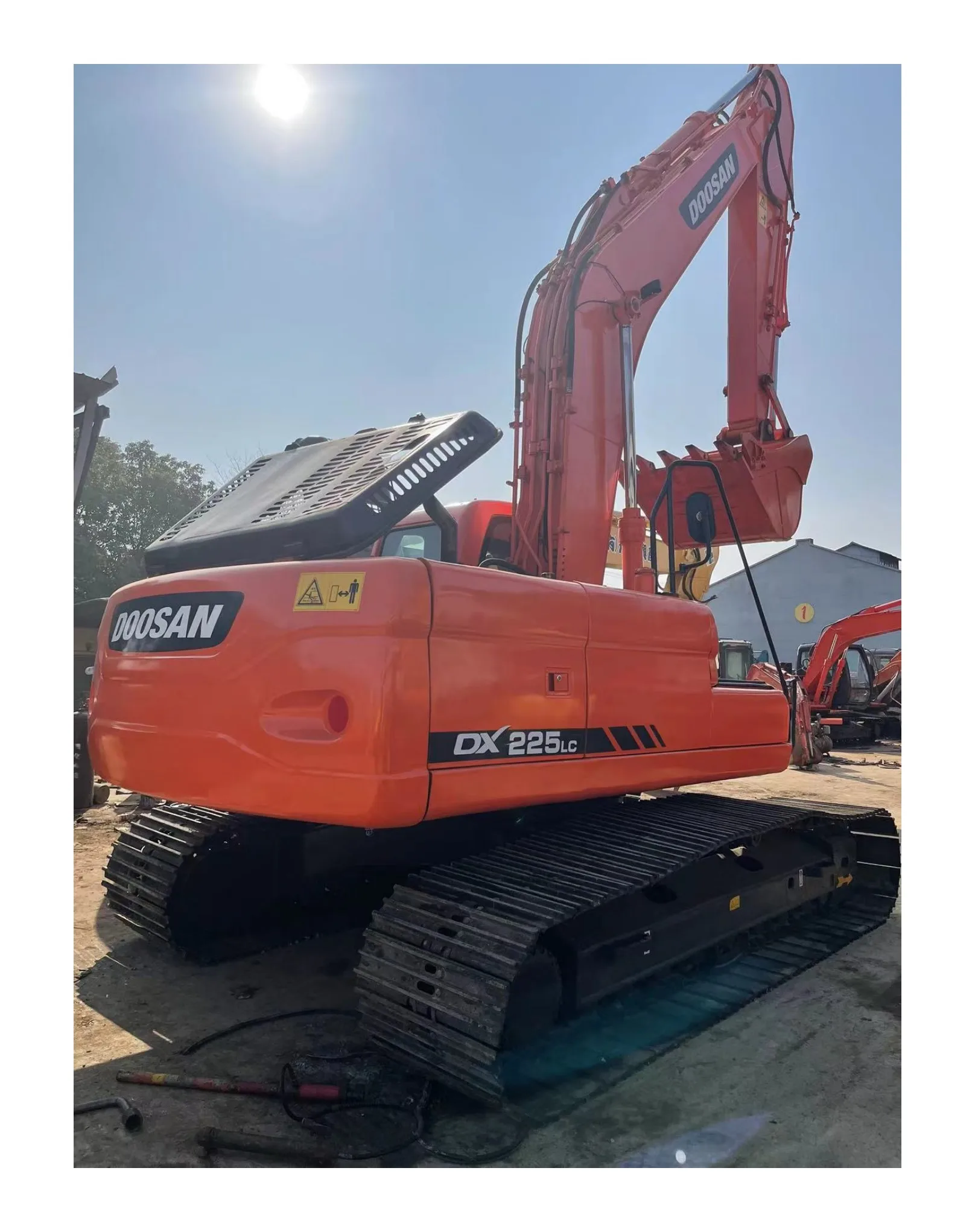 Высокое качество DOOSAN DX225 LC экскаватор подержанный DOOSAN DX225 экскаватор для продажи