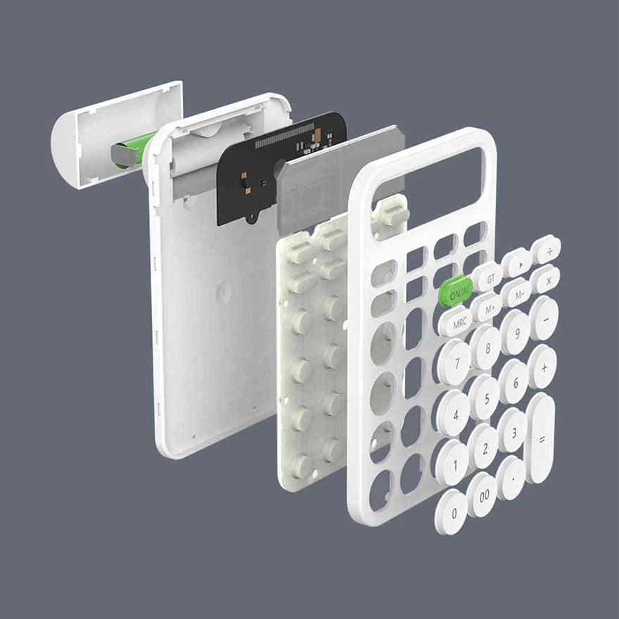 Xiaomi MIIIW 12 Digit Electronic Calculator Simple Design LED Display Calculation Tool for Office Working Student