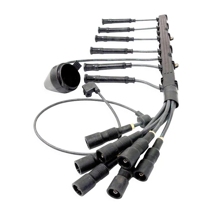 12121714154 12121710664 12121720154 For E28 E30 E34 Spark Plug Wire Set Ignition Cable Kit Engine Ignition Wire