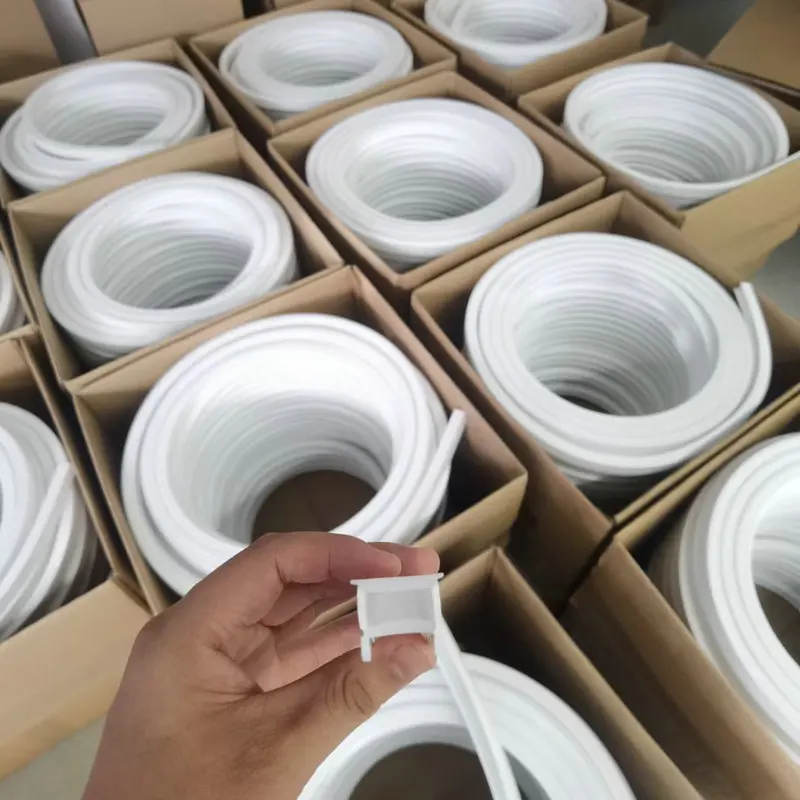 Silicone Bendable Waterproof Led Flexible Cover Lamp for Led Neon Tube Lights Shape Protecting
