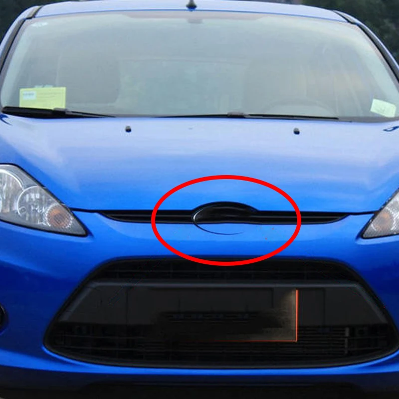 Factory Hot Sale Chrome Car Body Stickers Logo 175mm 145mm Oval Front Grille & Rear Tailgate Emblem For FORD FOCUS