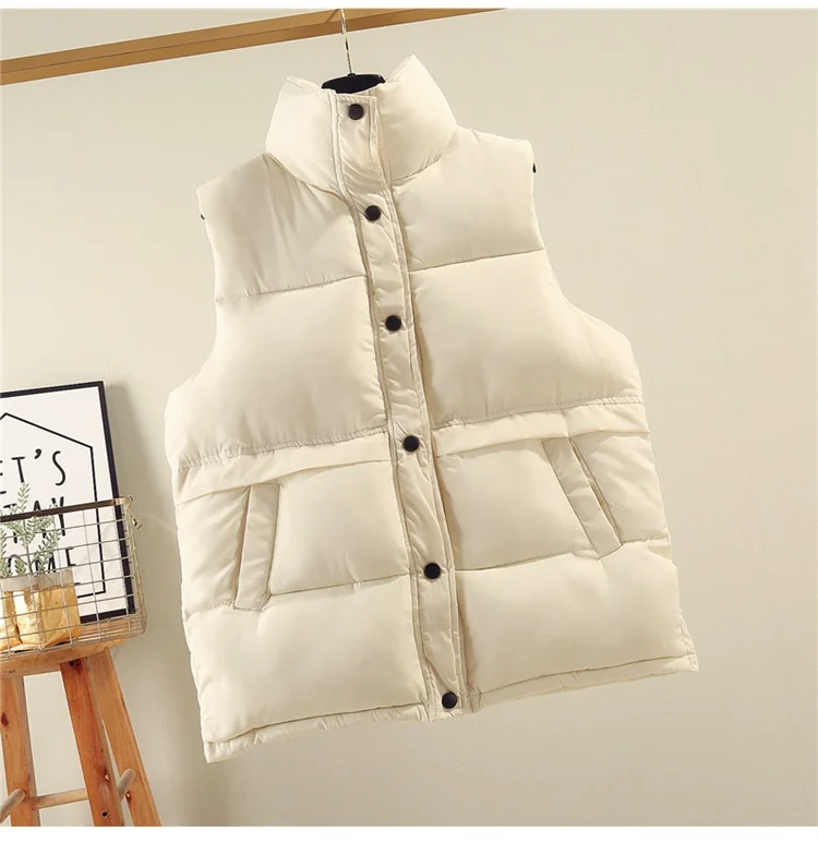 Модный простой дизайнерский женский зимний пуховой жилет для девушек, оптовая продажа, Женская куртка без рукавов по заводской цене, одежда