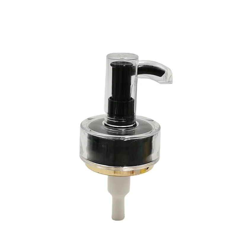 Longan Factory China Free Sample Metal 24 410 500 Ml Airless Black Lotion Dispenser Bottle Pump Container For Spray Bottle
