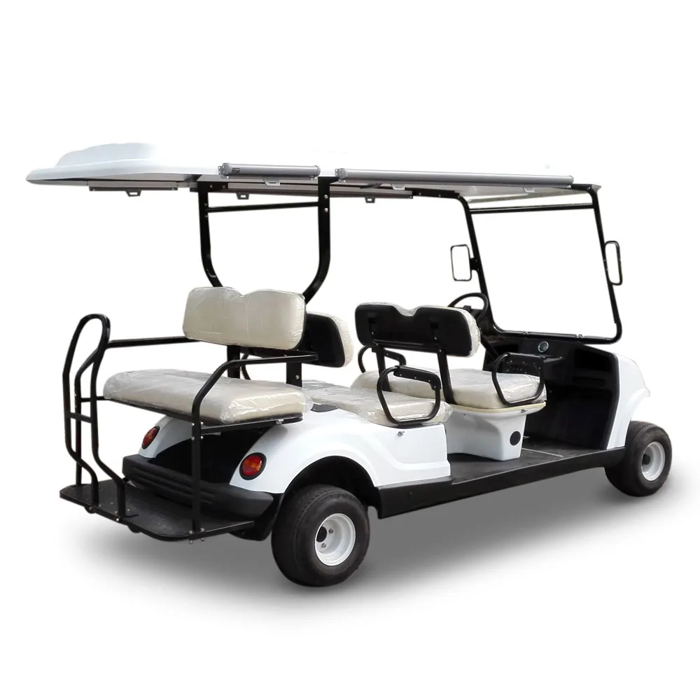 
 Электрическая тележка для гольфа на 6 мест с солнечной батареей  