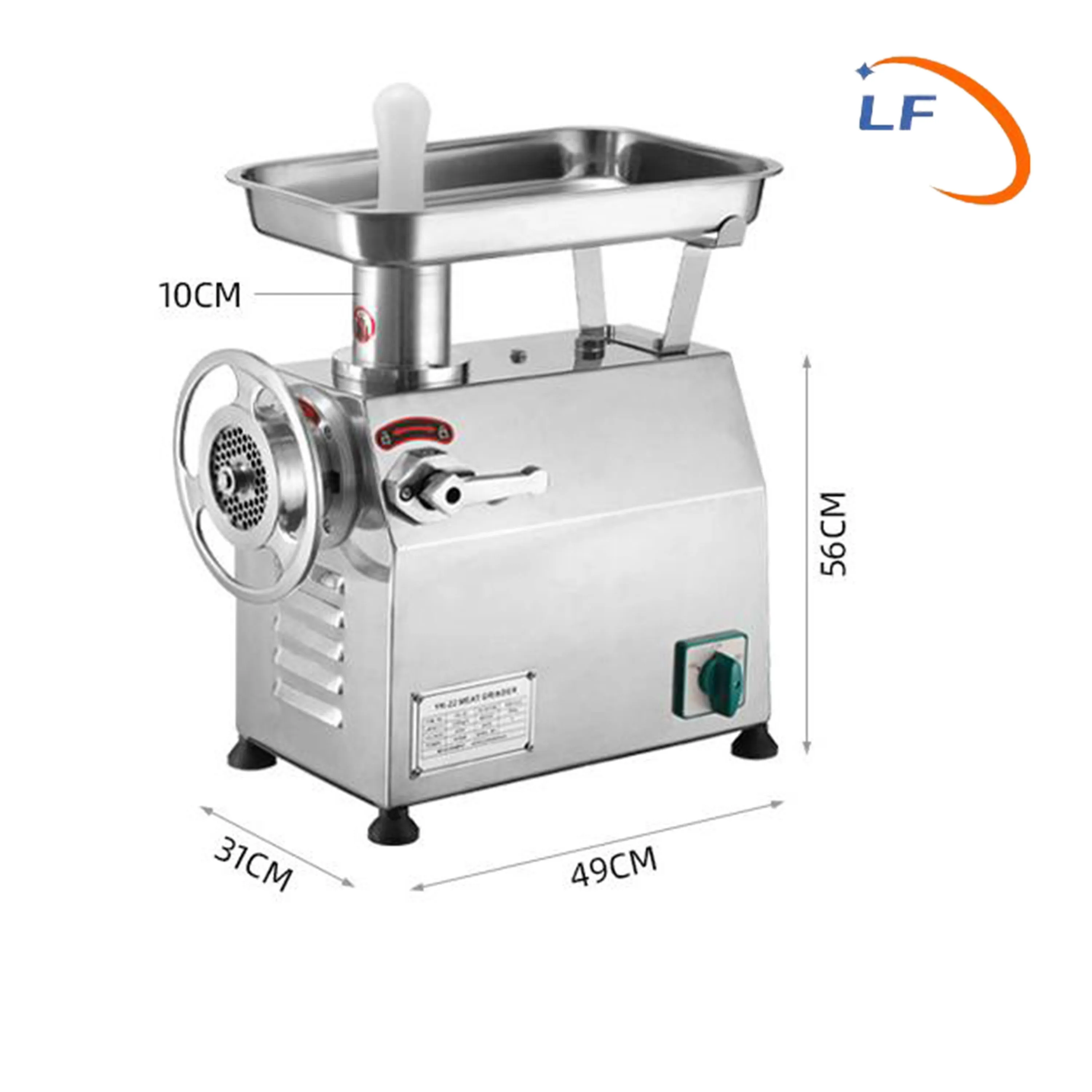Factory outlet High Power 304 Stainless Steel Commercial Electric frozen meat Mincer Meat Grinder Machine