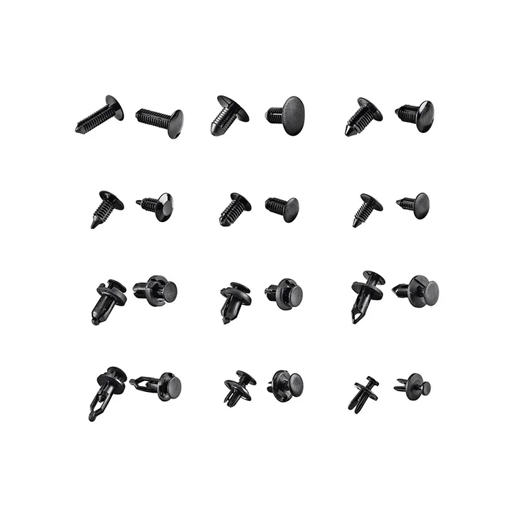 Пластиковые нейлоновые автомобильные клипсы, крепежные детали, Заводская поставка, автомобильные пластиковые клипсы для универсального автомобиля