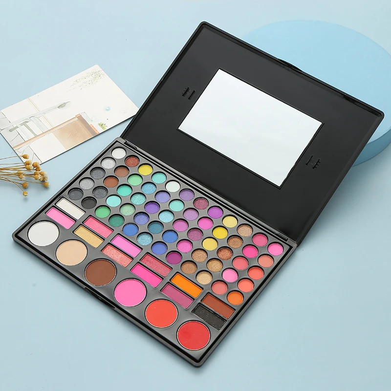 
Fashion European and American 78 colors eye shadow set decoration blush palette cosmetics makeup eye shadow palette 