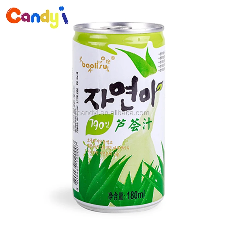 180 мл банка houssy натуральный напиток Алоэ Вера с целлюлозой