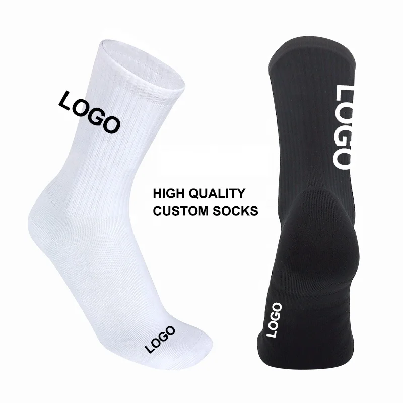 Высококачественные женские компрессионные Модные мужские дизайнерские носки с вышивкой под заказ