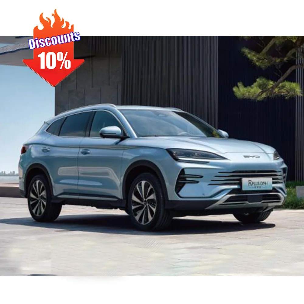 2023 BYD Song Plus EV, гибридный внедорожник, Внутренний интерьер, 1,5 л, Автоматический диапазон 510 км, Новые флагманские модели чемпиона, левое Рулевое управление
