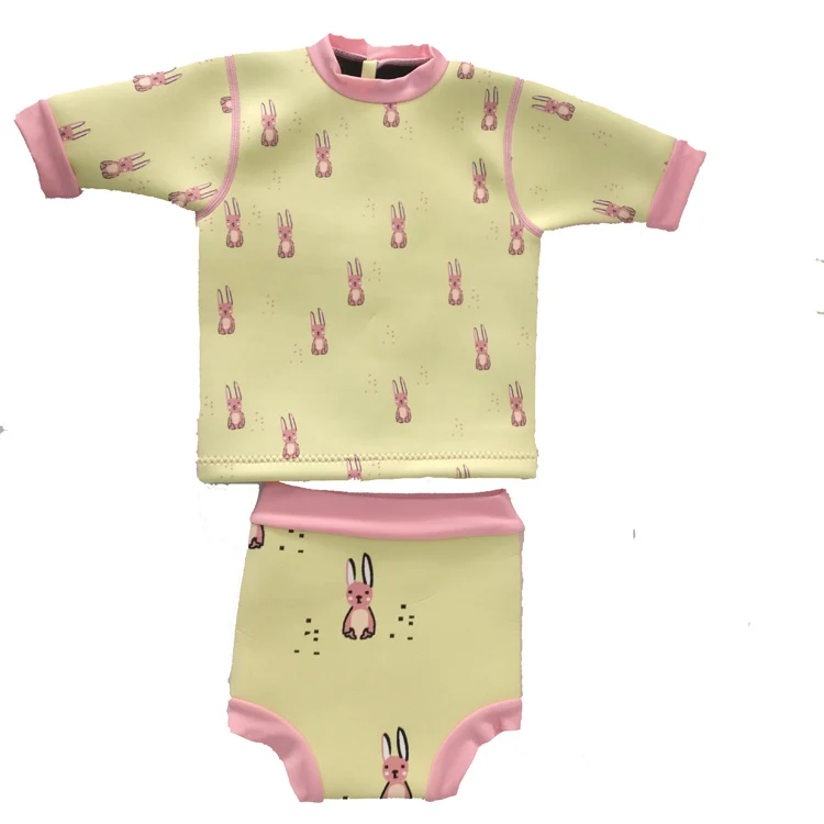 Fashion 2mm neoprene baby swim nappy baby swim wetsuit