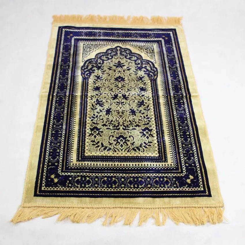 Wholesale high quality mosque prayer room carpet Fringed carpet Muslim worship carpet