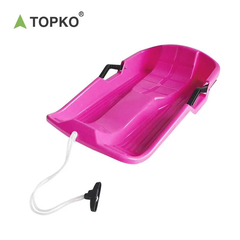 TOPKO Plastic Snow Sled-grass Sand Sled/Ice Slide Boards/Kids Snow Ski Product
