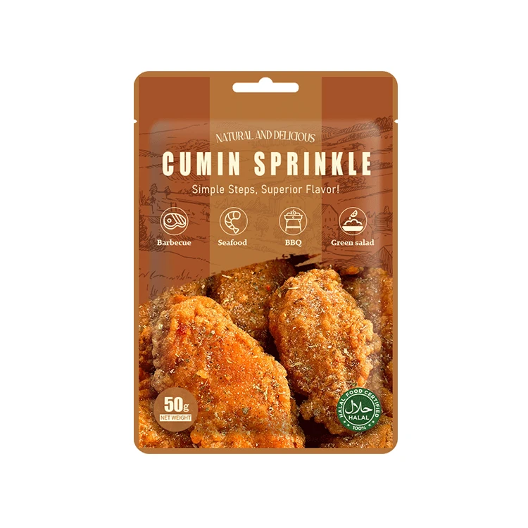 McSino Wholesale High Quality Flavor Fried Chicken Mix Powder Crispy Chicken Coating Powder Black Marinade Powder