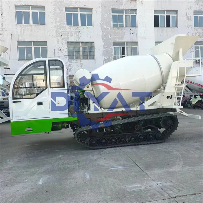 Самовыгружающая Мобильная Бетономешалка