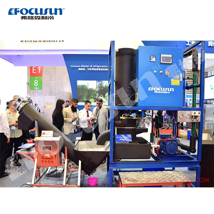 FOCUSUN good precio de la maquina 3 toneladas cilindrico hielo