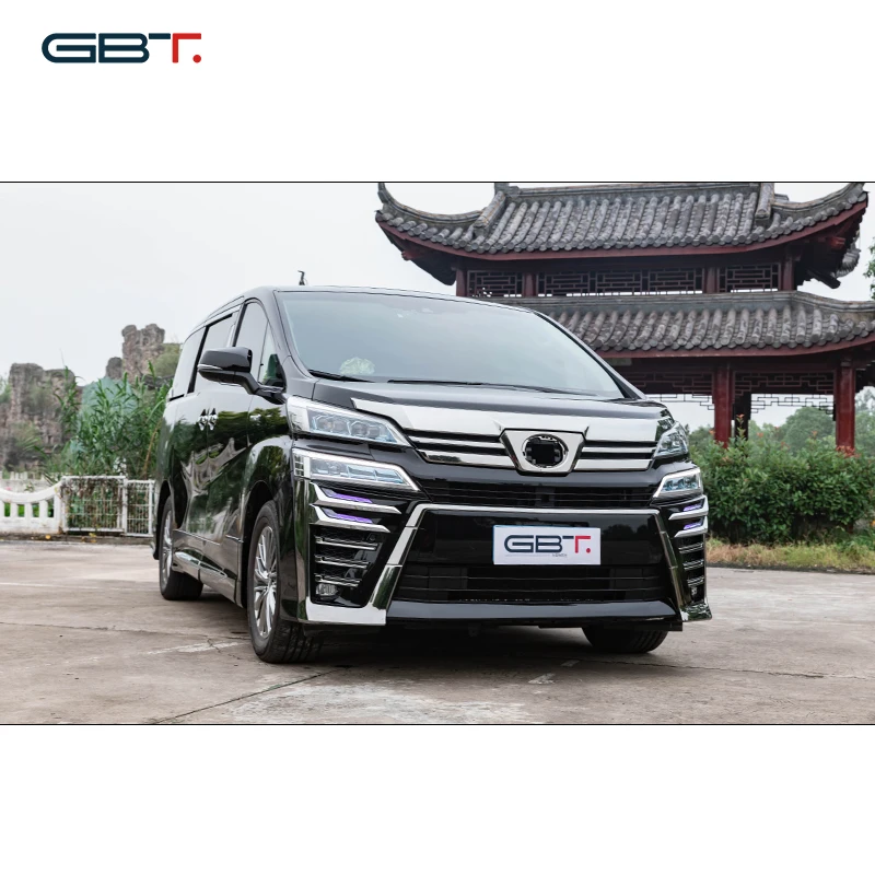GBT Plastic facelift conversion parts body kit for toyota Vellfire 2019/Vellfire 30 series upgrade to modellista