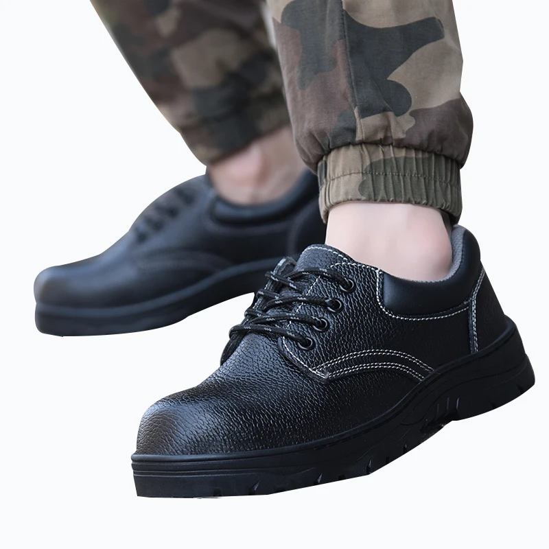 safety shoes men steel toe light weight esd labour shoes