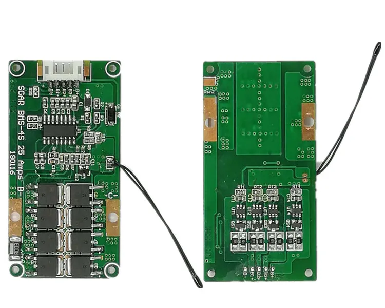  14 8 V 4S 50A система управления аккумулятором bms pcm для литий-ионного аккумулятора с балансировкой