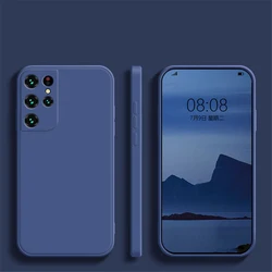 Wholesale S23 custom Logo color soft TPU silicone original mobile phone cases for Samsung Galaxy S23 S22 Ultra S23 Plus