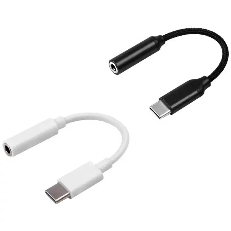 Горячая Распродажа мини USB aux аудио адаптер Тип c к 3 5 мм разъем кабель для note10
