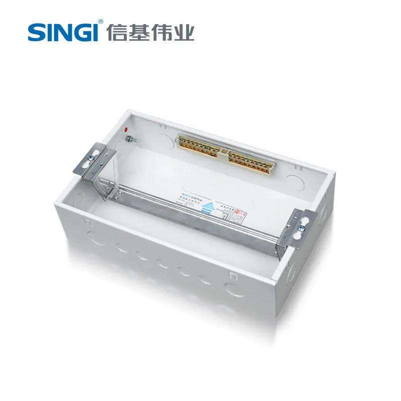 GNB-N3030 30 ways 2 rows Electrical flush mounted MCB power Distribution Box Panel equipment & supplies