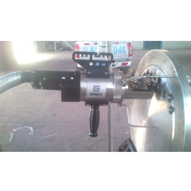 
Pipe welding by automatic TIG orbital welding machine and automatic welding machine 