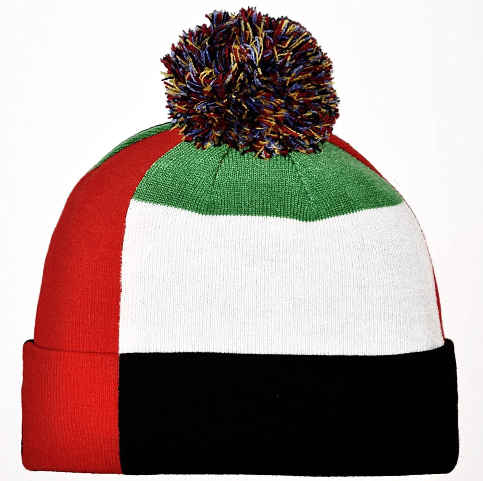 Custom Casual Active Soccer Country Venezuela Flag Hat Adult Warm Unisex Winter Knitted Beanie Hat
