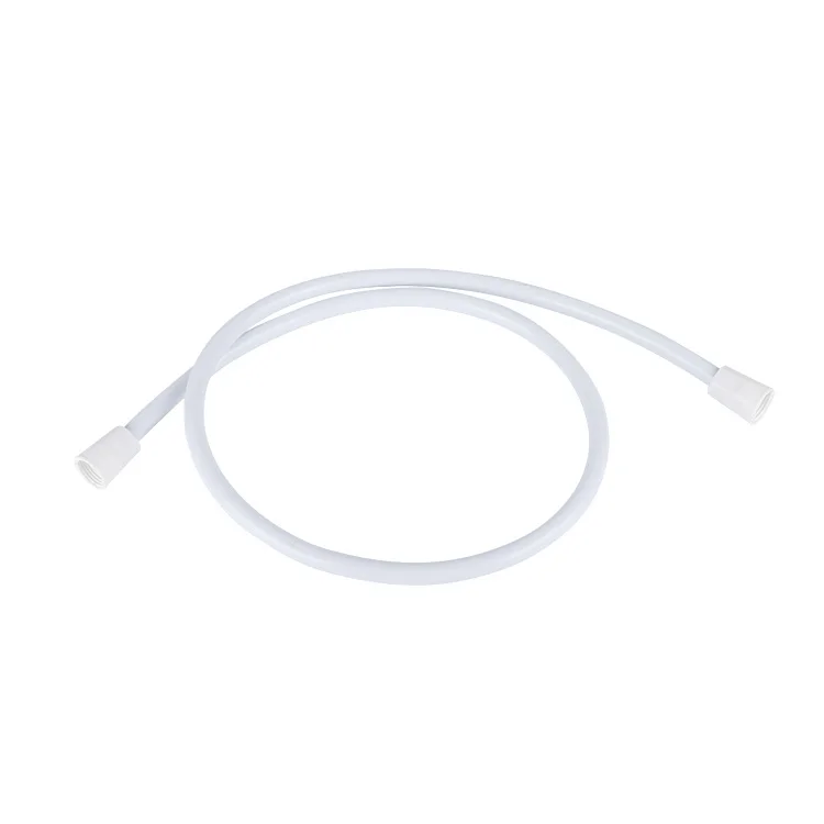 High temperature resistant brass iron abs white knitted pvc shower hose plumbing hose