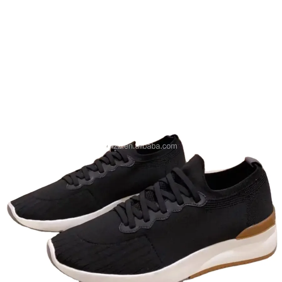 2024 New Customizable Flight Knitted Upper Elastic Material Capellada de Zapatillas Semi finished Knitted Casual Shoe Upper