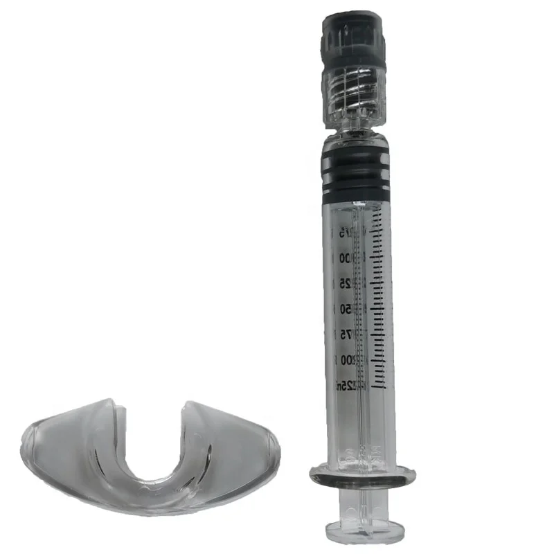 2ml Needle Auto Disable Glass Luer Lock Syringe