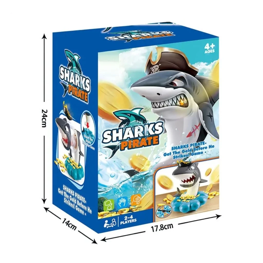Popular Educational toys Prank shark interactive board game Interactive prank play kids toys