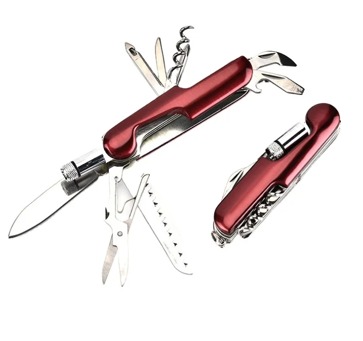 folding lighter with knife