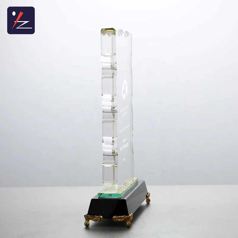 Wholesale new design crystal trophy award