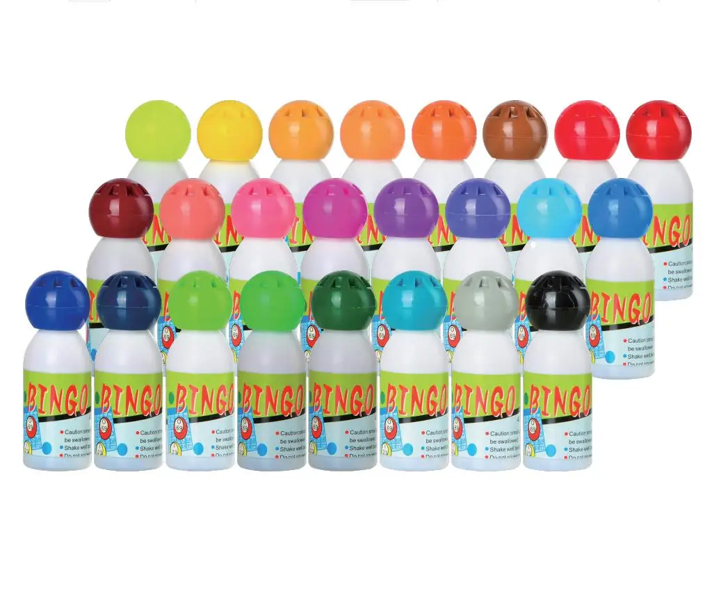 Empty bottle painting container bingo dauber marker graffiti painter for kids drawing CH-2819