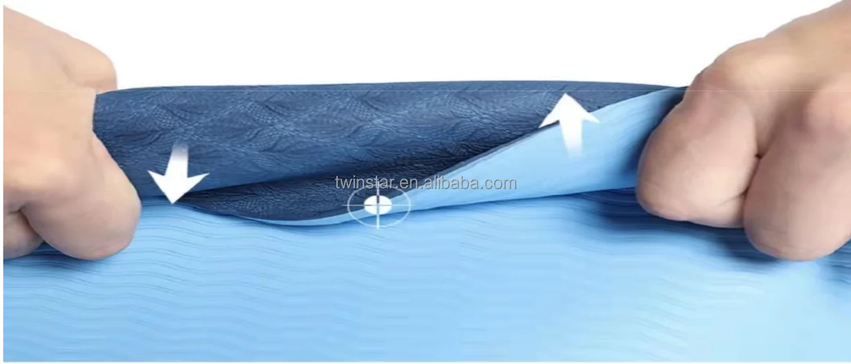 Good quality tpehot selling yoga mat rubber custom yoga mat set