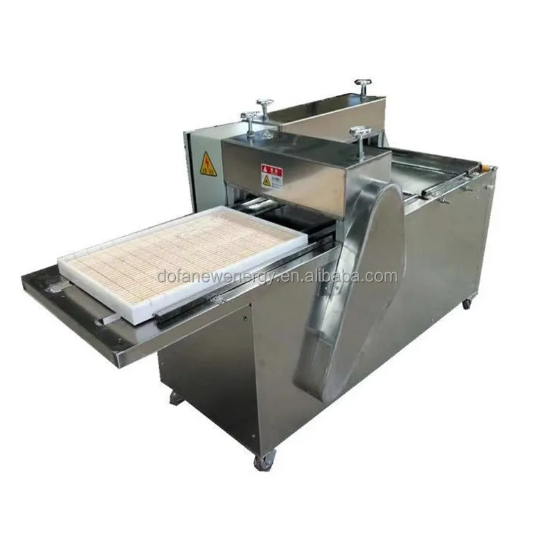 automatic hard nougat candy cutting machine energy nut bar cutter