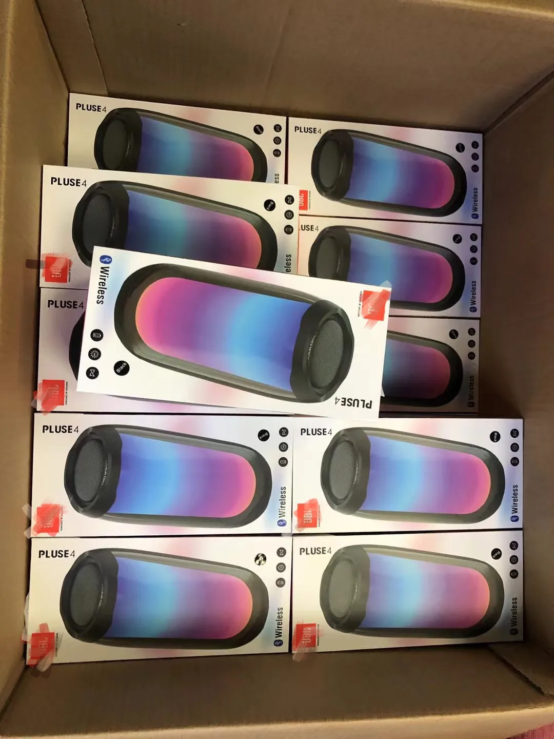 JB Pulse 4 Pulse 5 Wireless Speaker with LED Light Subwoofer Speaker Waterproof Soundbar Outdoor Hifi Sound Deep Bass Jb Speaker