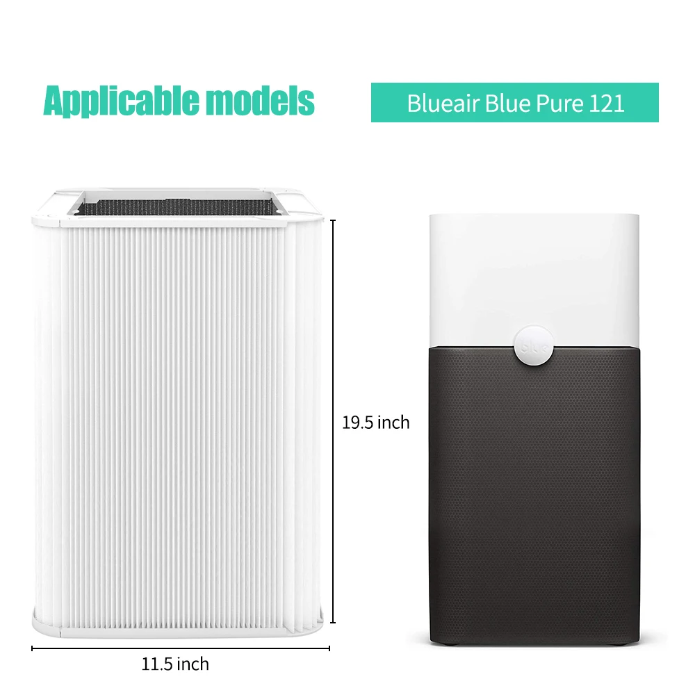 Фильтр Blueair гарантированного качества подходит для очистителя воздуха 112 фильтры