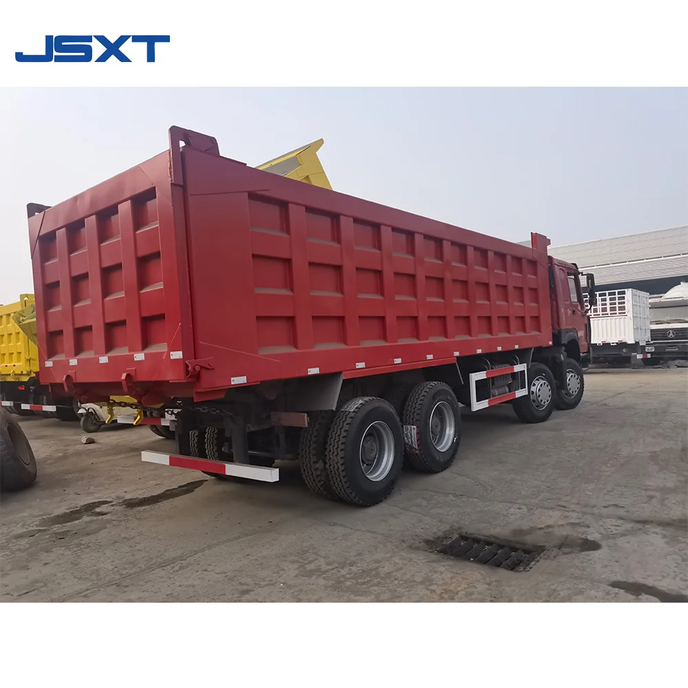 Large Capacity Sinotruck HOWO 8*4 Used Dumper Tripper Truck Second Hand Dump Tipper Trucks for Sale