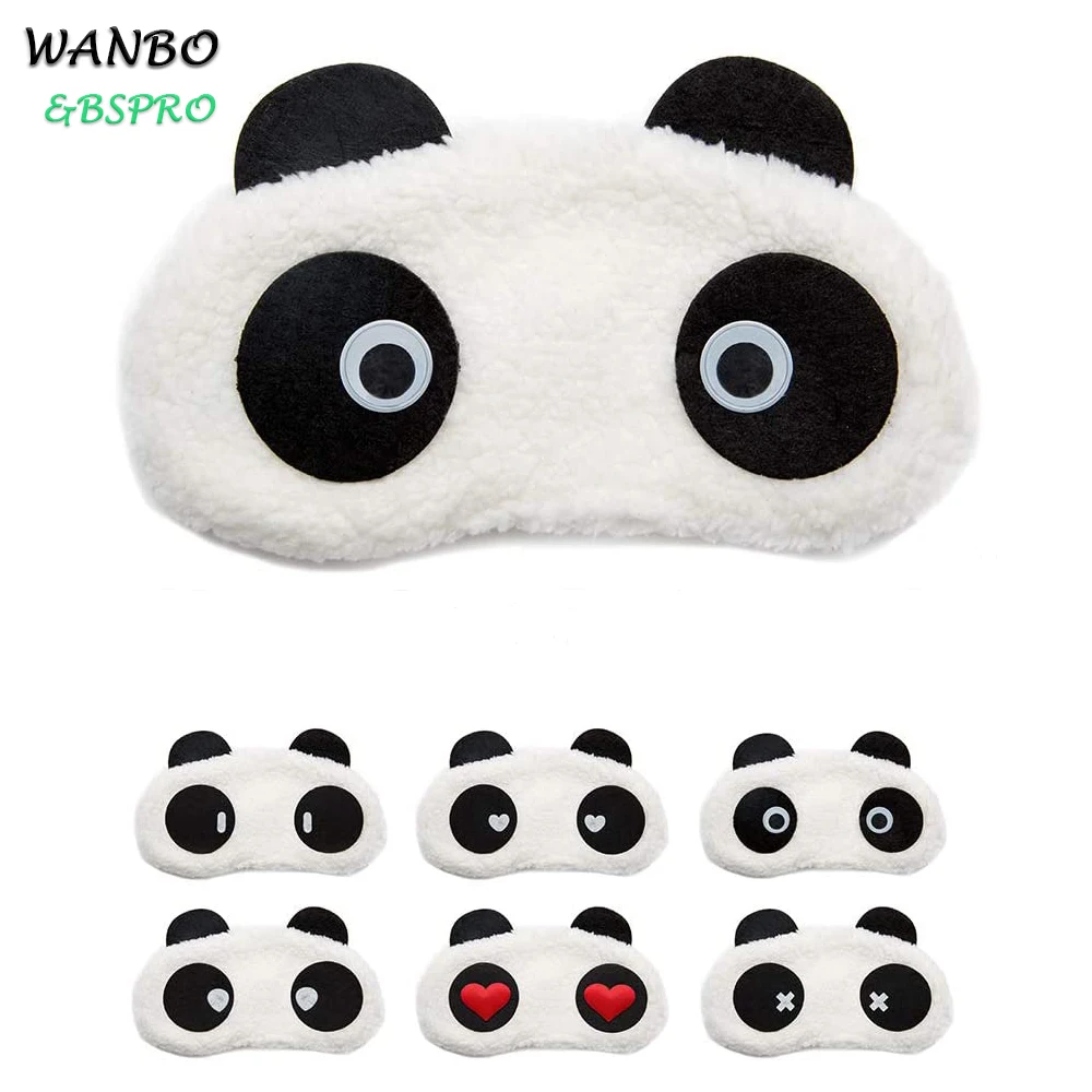 
BSpro #CHEM0307 cute panda sleeping eyemask for kids cute style plush soft type 