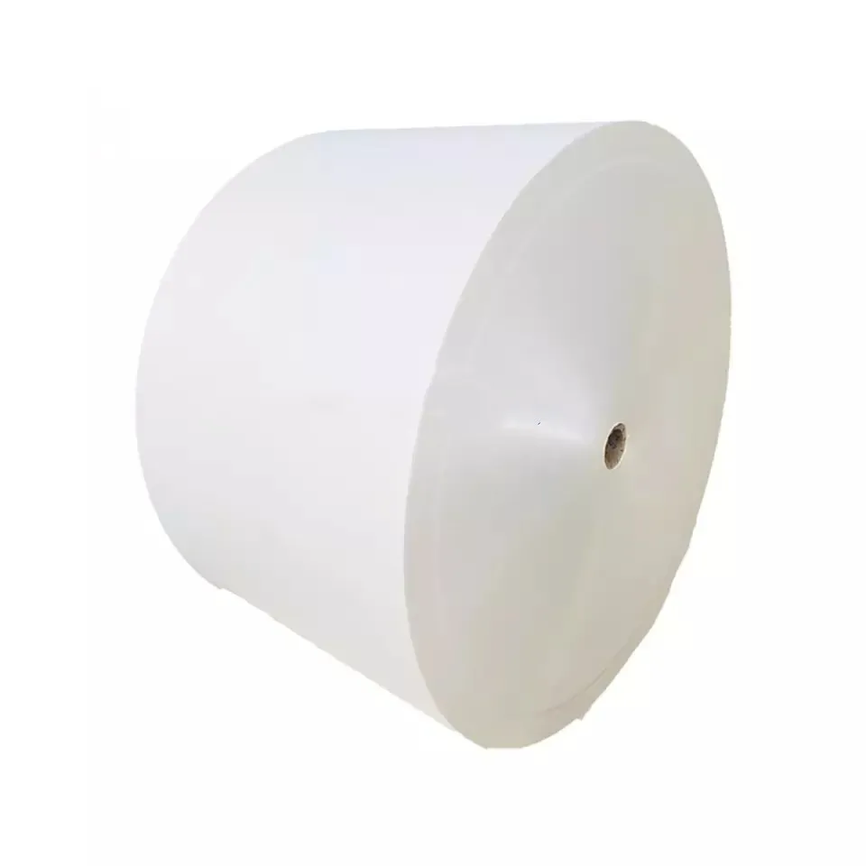 PE coated paper cup roll food grade cup stock paper roll cardboard paper cup raw material