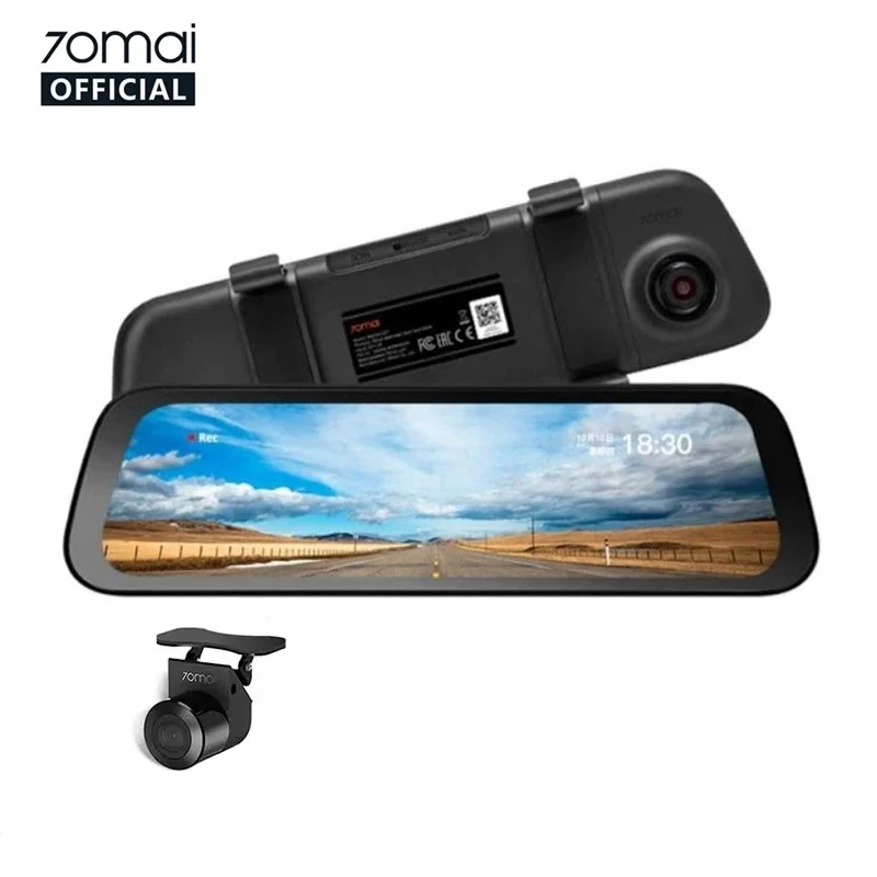 70mai 4G Android Car DVR with Parking Monitor FHD 1080P RearView Mirror ADAS Dash Cam Camera Video Recorder Registrar Dashcam