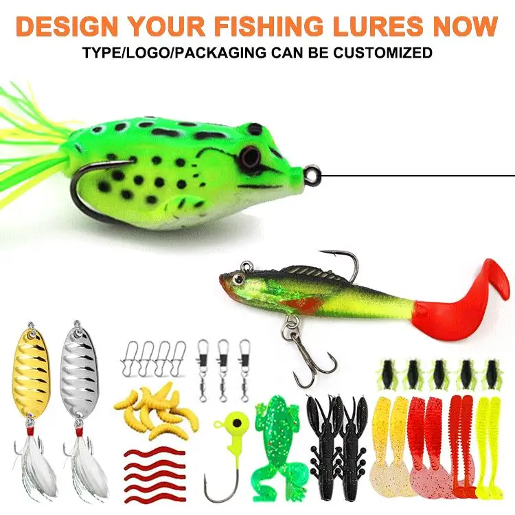 Bengku customized handmade freshwater hardbait slider rotating fishing lures assorted river pro