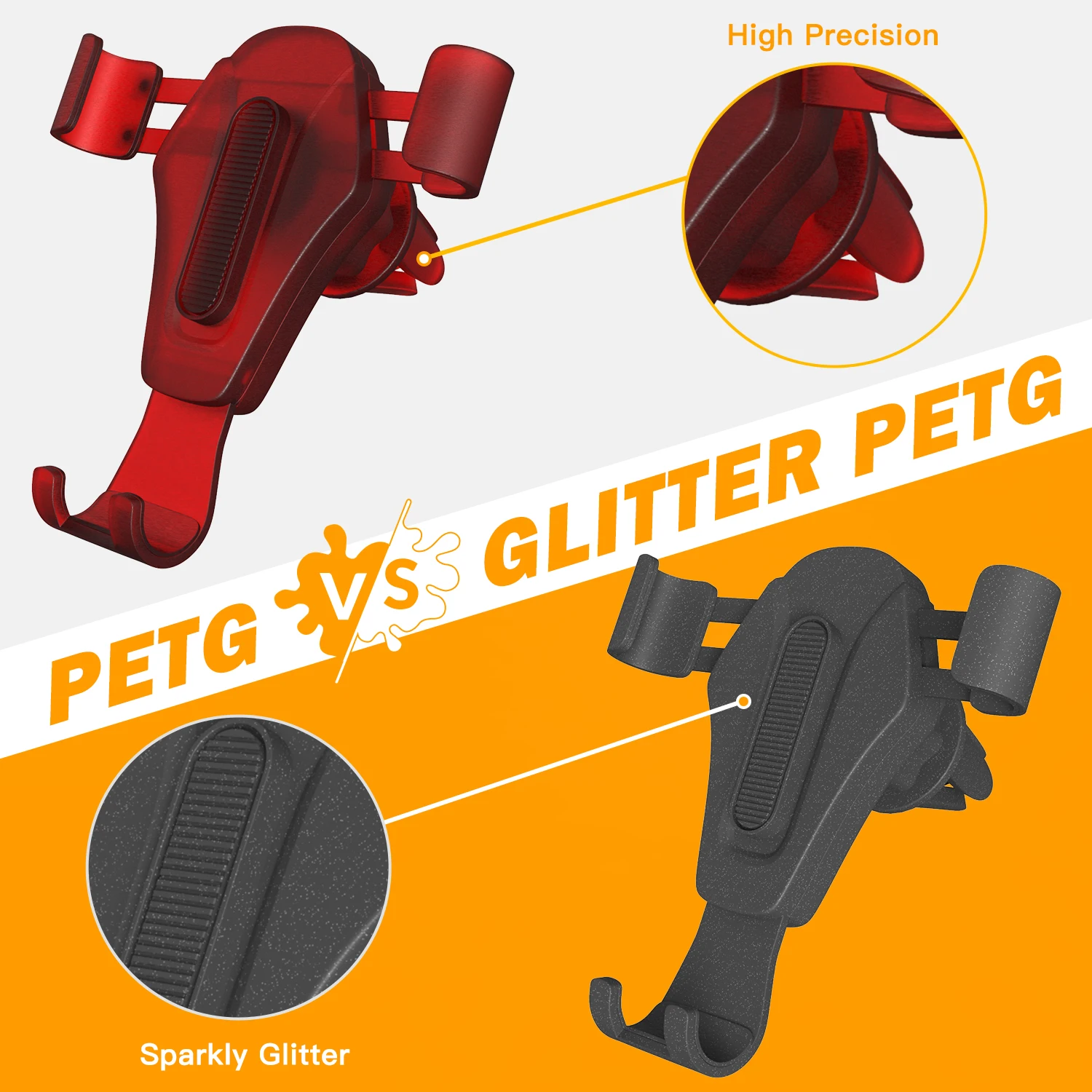 Eryone New Arrival Red PETG Bulk 3D Printing Filament 1KG Spool 1.75mm Premium OEM 3D Printer Raw Material