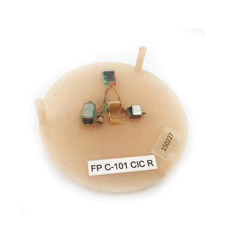 Customized Hearing Aids Faceplate CIC ITC ITE Hearing Aid Faceplate Kits with Manual Volume Control Hearing Aid Plate