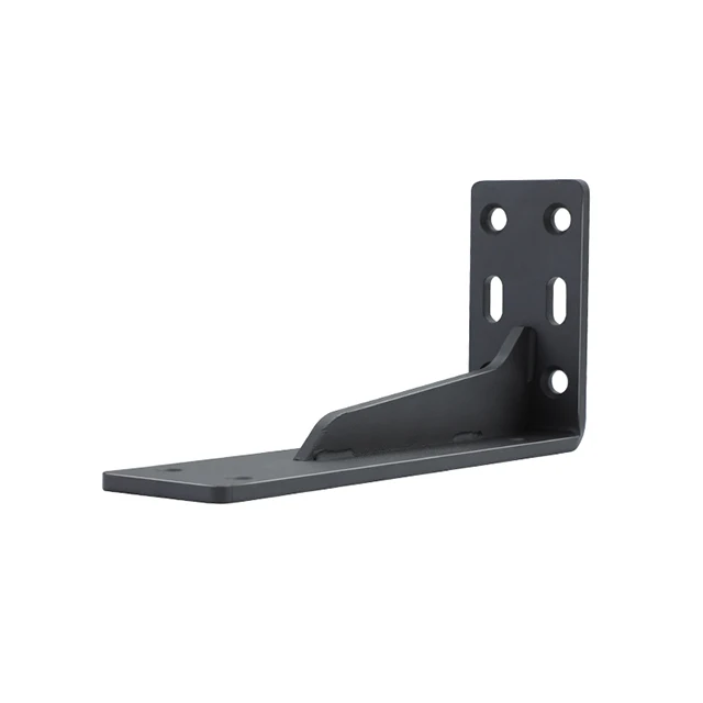 GUOTE Wall TV Stand Cabinet Wall Mount Shelf Bracket Hidden Bracket Floating Shelf Welding Decorative Angle Brackets