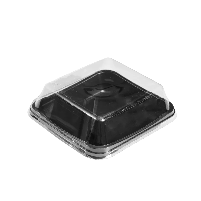 Clear PET PP Plastic Storage Containers Food Cake Fruit Vegetable Coffee Takeaway Packing Boxes