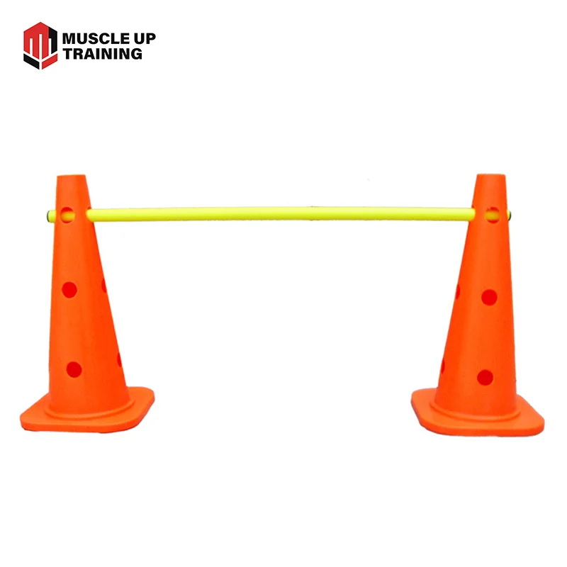 Adjustable Soccer Training Agility Speed Hurdle Cone Set